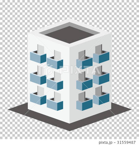 3D建物 マンション1 31559487