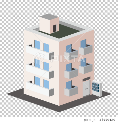 3D建物 マンション2 31559489