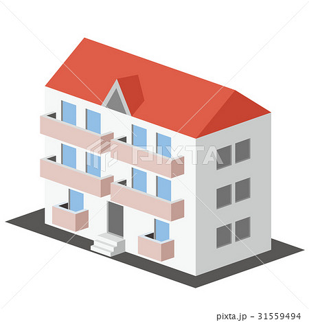 3D建物 マンション6 31559494