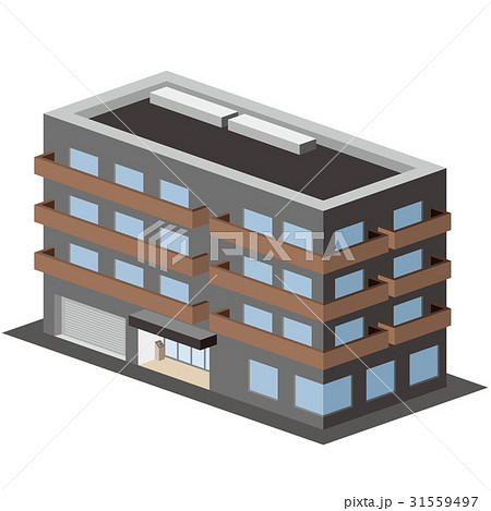 3D建物 マンション9 31559497