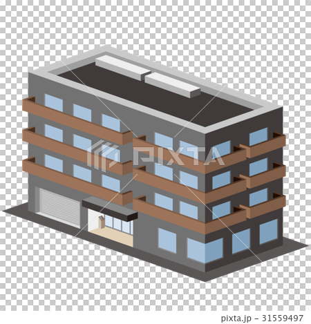 3D建物 マンション9 31559497