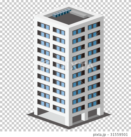 3D建物 マンション13 31559501