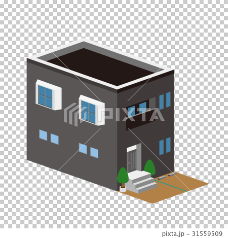 3D Building Residential home 8 3D Building Residential home 8 31559509