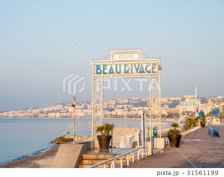 Beach view in Nice 31561199