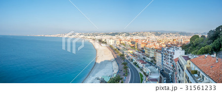Panorama cityscape view of Nice, France Panorama cityscape view of Nice, France 31561233