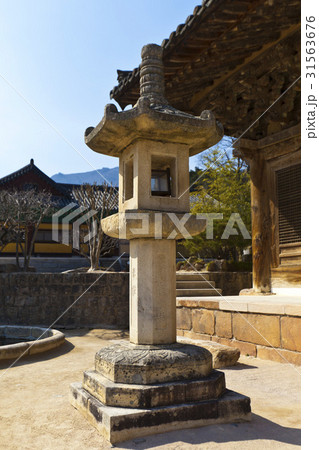 慶南 石灯 通度寺 31563676