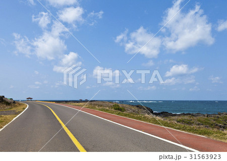 道路 海 済州島 31563923