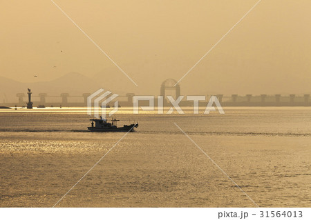 木浦市 海 栄山江可動堰 31564013