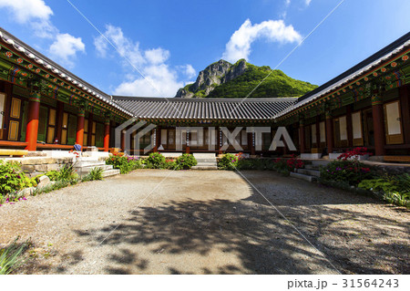 古建築 庭 ベクアムサン 31564243