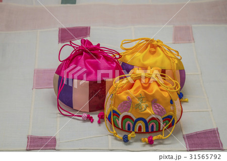 工芸品 福袋 巾着袋 31565792