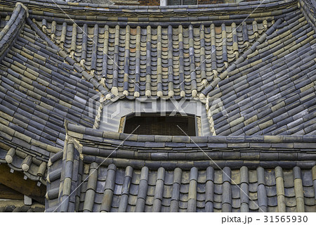 タイル 瓦屋 韓国 31565930