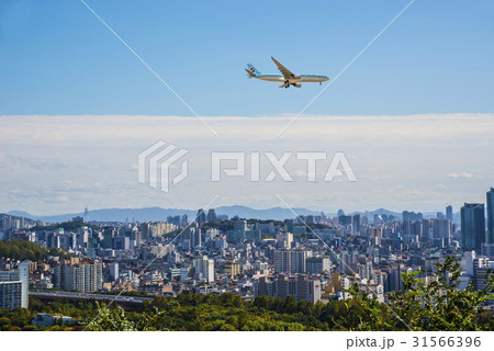 雲 内部循環道路 大韓航空 31566396