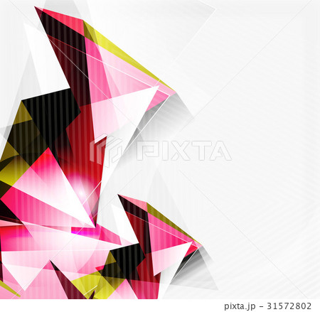 3d triangles and pyramids, abstract geometric 31572802