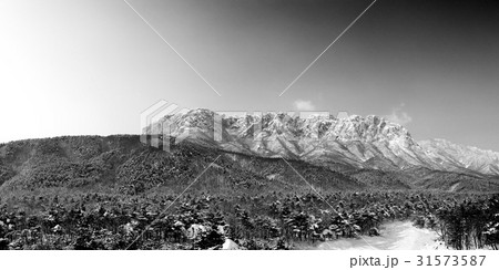 江原道 モノトーン 雪岳山 31573587