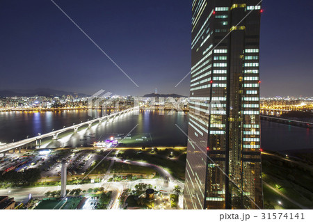 ソウル 夜景 汝矣島 31574141