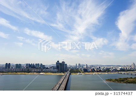 麻浦大橋 ソウル 汝矣島 31574437