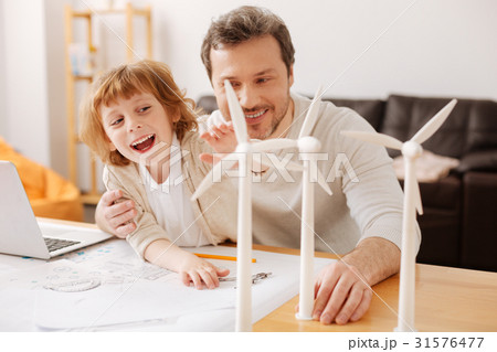 Smiling boy keeping mouth wide opened Smiling boy keeping mouth wide opened 31576477