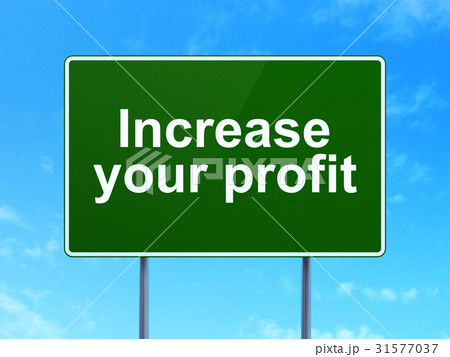 Business concept: Increase Your profit on road 31577037