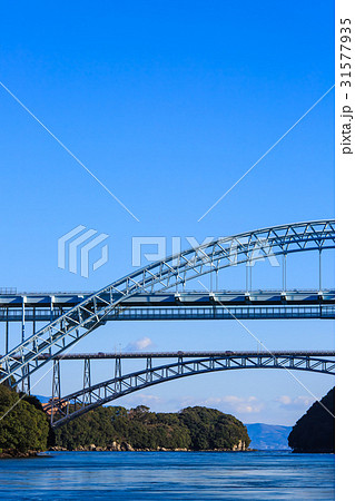 西海橋　伊の浦海岸からの眺め 31577935