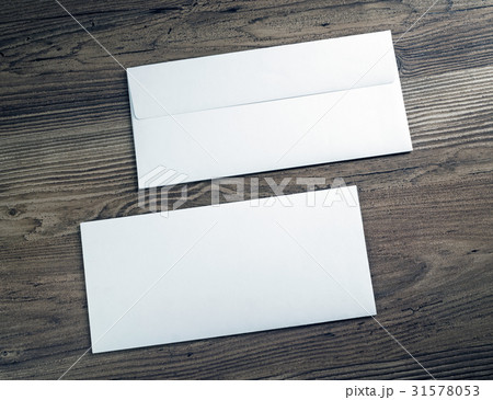 Two white envelopes Two white envelopes 31578053