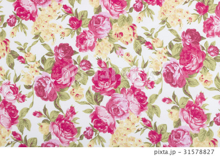 vintage style of tapestry flowers fabric pattern 31578827