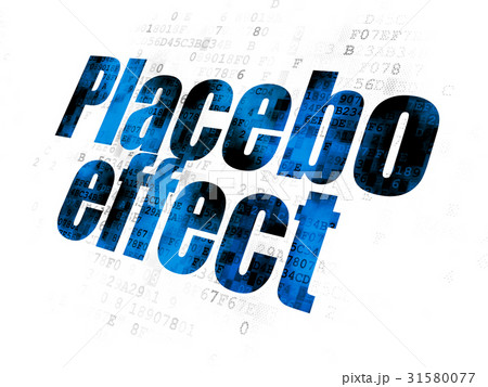 Medicine concept: Placebo Effect on Digital 31580077