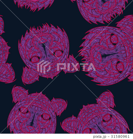Abstract tiger pattern jungle tropical 31580961