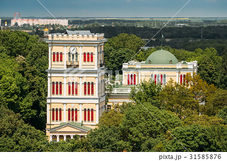 Gomel Belarus. Aerial View Of Tower Of Rumyantsevs Gomel Belarus. Aerial View Of Tower Of Rumyantsevs 31585876