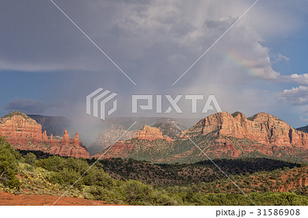 Sedona Monsoon Storm 31586908