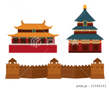 Great wall of China beijing asia landmark brick 31593141