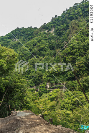 春の八ッ場ダムの予定地の風景 31593634