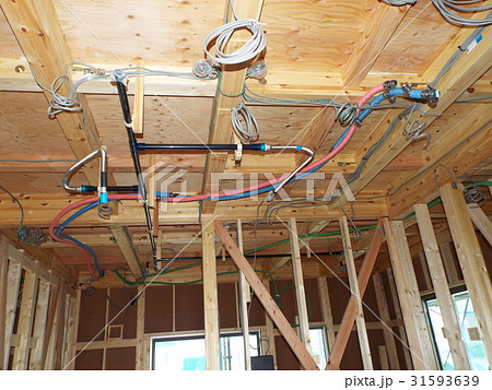 木造住宅の屋内配線 31593639