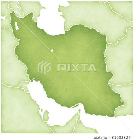イランの地図のイラスト素材 [31602327] - PIXTA