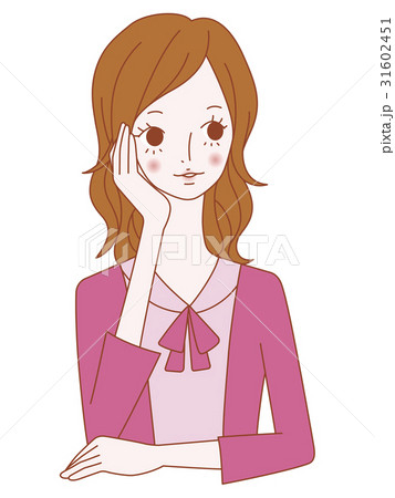 考える女性 31602451