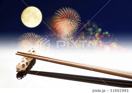 箸と箸置き 31602983