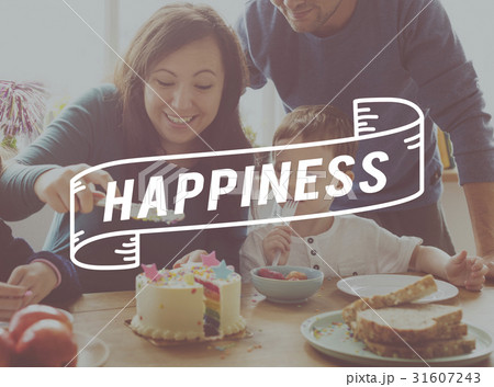 Family happy time party birthday together Family happy time party birthday together 31607243