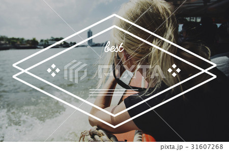 Blank space of high quality brand badge Blank space of high quality brand badge 31607268