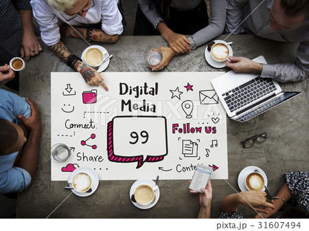 Communication Stay Connected Community Concept 31607494