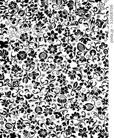 植物模様のパターン 31608706