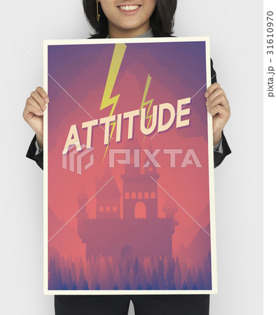 Woman holding network graphic overlay banner Woman holding network graphic overlay banner 31610970