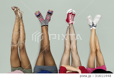 Girls Fashion Casual Style Concept Girls Fashion Casual Style Concept 31611448