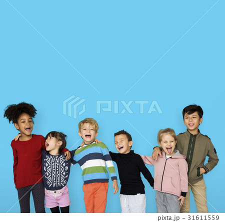 Little Children Together Hangout Smiling Little Children Together Hangout Smiling 31611559