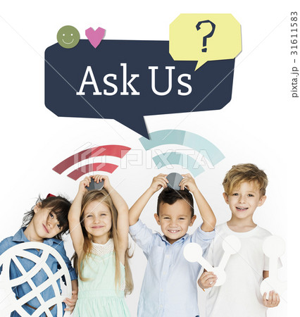 Ask Us Assistance Support Concept 31611583