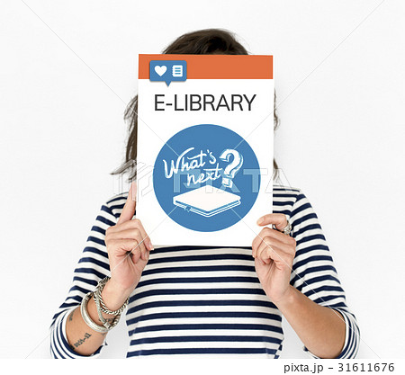 Woman holding network graphic overlay banner Woman holding network graphic overlay banner 31611676