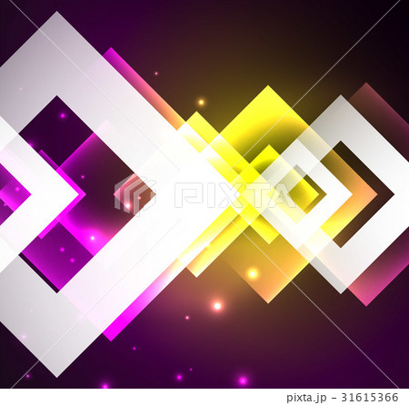 Dark background design with squares and shiny 31615366