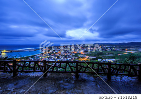 沖縄　与那国島のティンダバナからの眺望 31618219