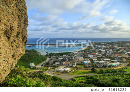 沖縄　与那国島のティンダバナからの眺望 31618221