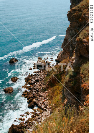 Precipitous coast. Kaliakra, Bulgaria. 31621581