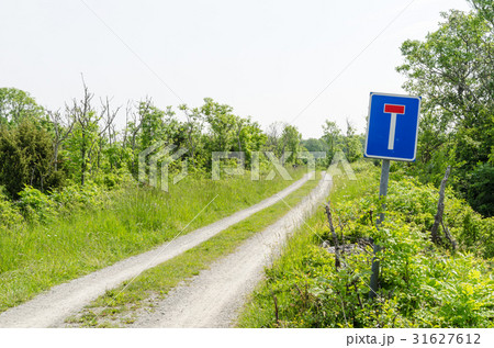 Dead end country road 31627612