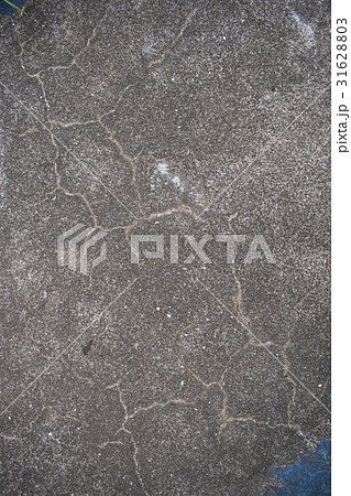 テクスチャー　砂利　地面　石　ストーン　コンクリート　ひび　罅 31628803